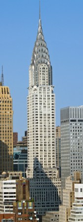 Chrysler Building: Fue construido en el 1931 y se encuentra ubicado entre la calle 42 y la avenida Lexington, en Nueva York. El rascacielos es un clásico ejemplo del Arte Deco, por lo que es considerado uno de los edificios más espectaculares por arquitectos contemporáneos.