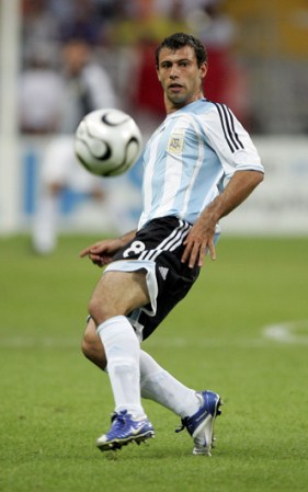 Javier Mascherano de Argentina 2006