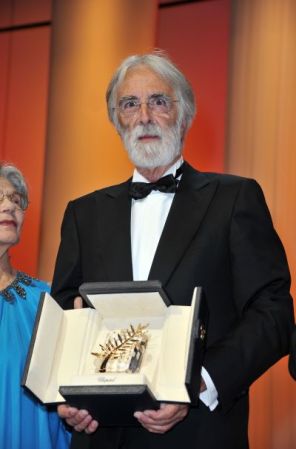 Michael Haneke: Ganador de una Palma de Oro, nominado a Mejor Dirección, por Amour, una monumental pieza que tiene todas las de ganar.