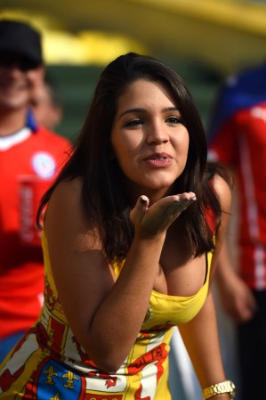 La belleza que tambien nos regala el mundial.