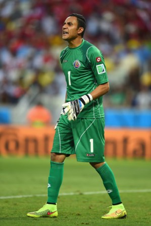 Keilor Navas de Costa Rica en este 2014