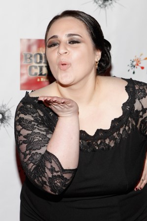 Actriz Nikki Blonsky.