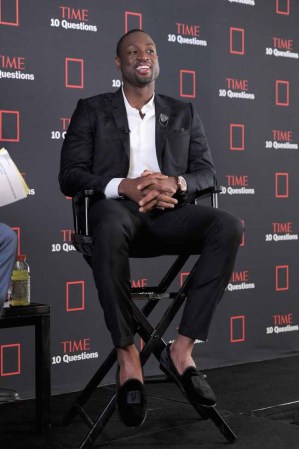 Dwyane Wade, de los Heat de Miami