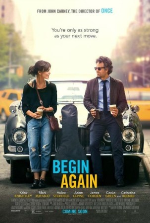 “Begin again” es una comedia-drama, con romance y un toque musical, escrita y dirigida por John Carney. Se estrena el 11 de julio.