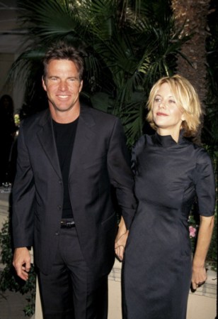 Dennis Quaid engño un buen tiempo a Meg Ryan, pero ella no se quedó tan a tras y lo engaño a él con Russell Crowe.