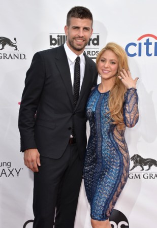 Shakira, novia del español Gerard Piqué.