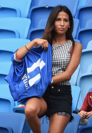 Federica Riccardi, prometida de Alessio Cerci (Italia).