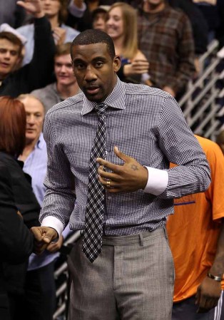 Amar'e Stoudemire, de los Knicks de Nueva York