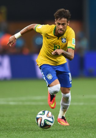Neymar de Brasil este 2014