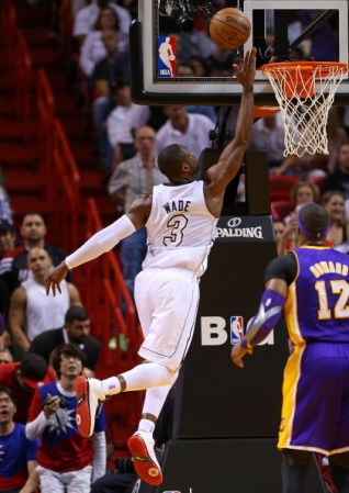 Dwyane Wade #3, se ve rejuvenecido.