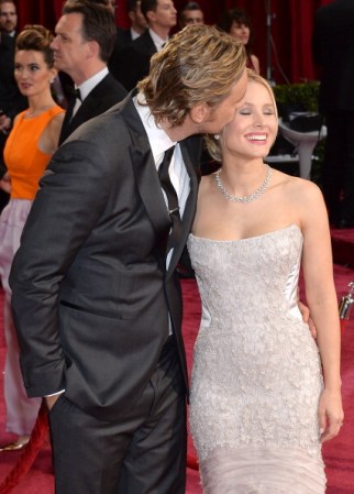 Actores Dax Shepard (izquierda) y Kristen Bell