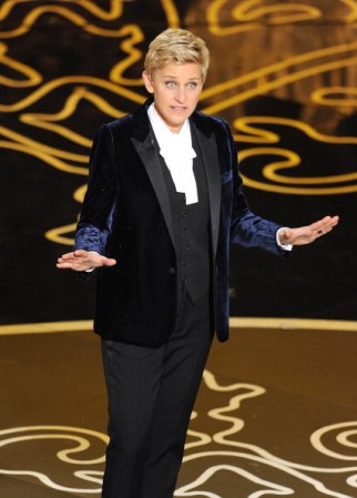 La presentadora de los Oscar Ellen DeGeneres