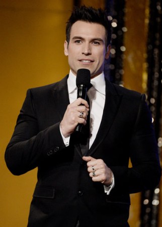 Rafael Amaya en los Billboard Mexicanos 2013.