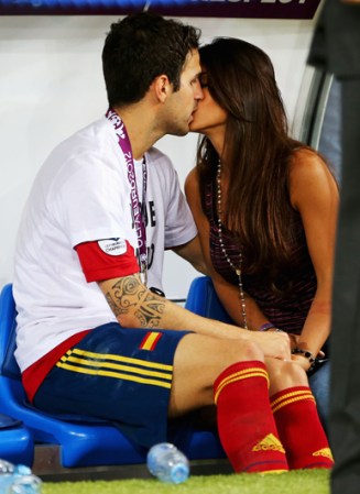 Daniella Semaan novia de Cesc Fábregas.