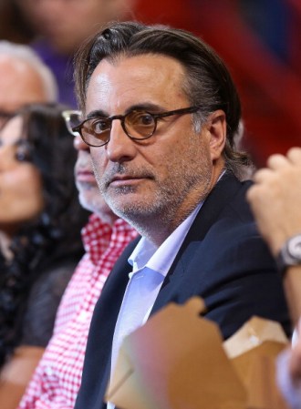 Famosos en juegos del Heat: Andy Garcia