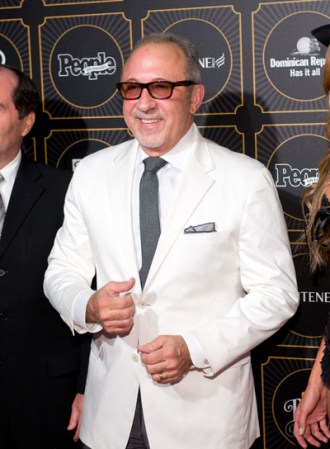 Emilio Estefan en la gala de Los 50 Más Bellos de People En Español, celebrado en la ciudad de Nueva York.