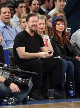 El actor Ricky Gervais