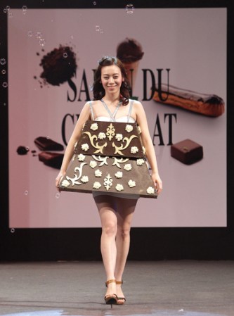 En el Chocolate Fashion Show quedó claro que lo del chocolate y el vestido va en serio.