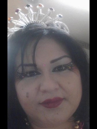 Así lucía Mayra en febrero de 2013.