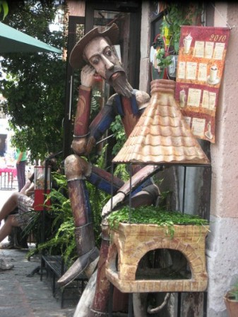 Otro de los ejemplos de las artesanías que se producen en la zona de Bernal.