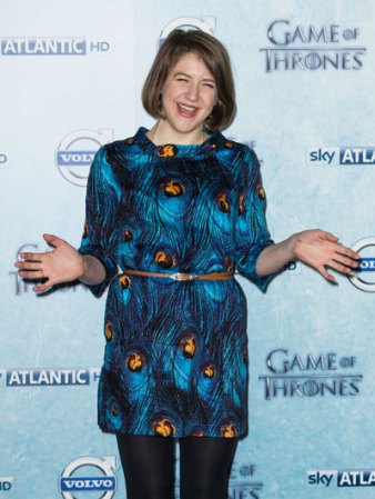 Muy poco favoable la elección de Gemma Whelan, muy poco.