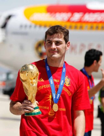 El "bombonazo" de Iker Casillas.