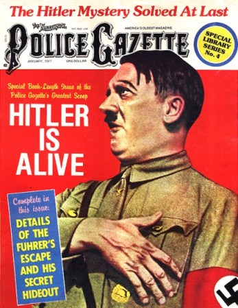 Otra portada dedicada a la especulación de que Hitler se había burlado de la muerte.