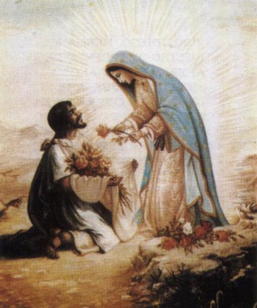 Tiene su origen en la época prehispánica donde civilizaciones como la azteca utilizaban ayates (prototipo de rebozo). Como el utilizado por Juan Diego y donde se plasmase la imagen de la Virgen de Guadalupe.