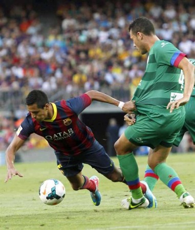 El Barcelona se estrena en la Liga con paliza al Levante. 7 a 0.
