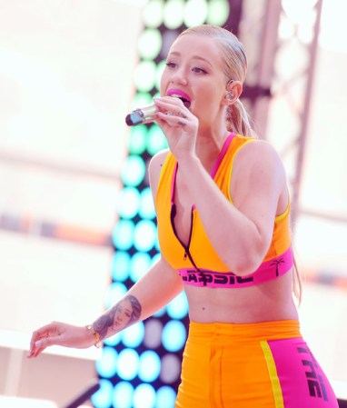 La cantante estadounidense, Iggy Azalea, hizo temblar de emoción a sus fans de Nueva York con su presentación en el “Today Show” de NBC.
