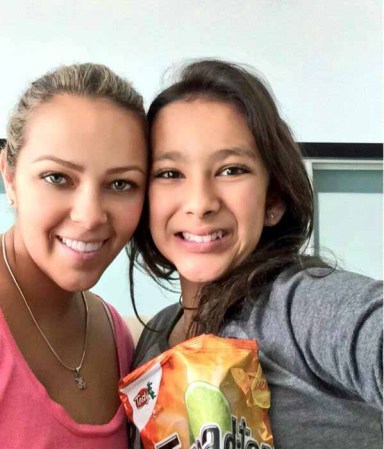 Andrea Salas: dejó el modelaje para seguir a Keylor Navas.