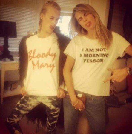 Cara Delevigne: entre Michelle Rodríguez y Selena Gómez.
