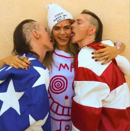 Y es que Cara, a pesar de su juventud, ya ha protagonizado algunos escándalos como Kate Moss.