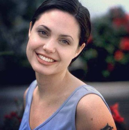 Angelina Jolie hace muchos años.