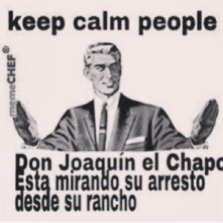 En las redes sociales, como ya es de costumbre, no se hizo esperar la reacción en “memes”, de la captura del narcotraficante más buscado del mundo Joaquín “el chapo” Guzmán.