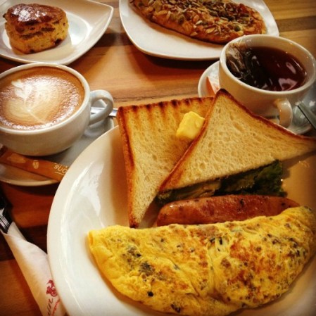 El desayuno perfecto. ¿Qué más puedes desear?