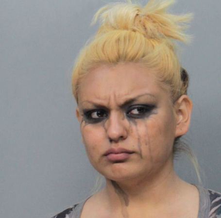 Jeimy Cubides fue arrestada el 10/28/2013 en la región de Miami acusada de :<br /><br />DISORDERLY INTOXICATION