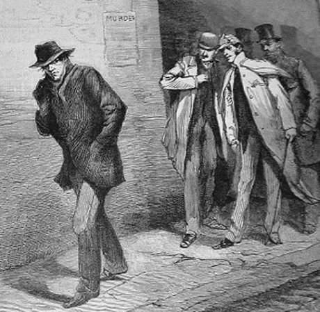 Tras conocerse este primer asesinato (y sus cruentas circunstancias) cualquiera que caminara por el barrio de Whitechapel se convertía en sospechoso.