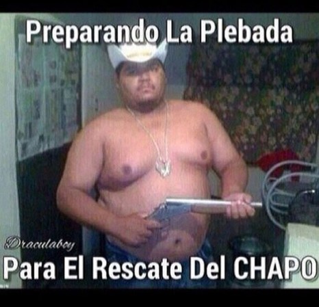 En las redes sociales, como ya es de costumbre, no se hizo esperar la reacción en “memes”, de la captura del narcotraficante más buscado del mundo Joaquín “el chapo” Guzmán.
