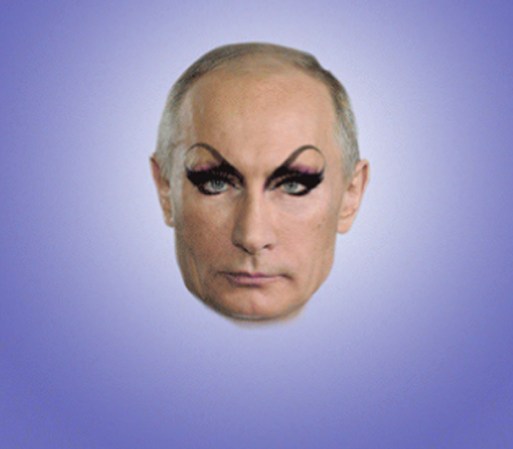 Probablemente Vladimir Putin tuviera una fijación por las pestañas...