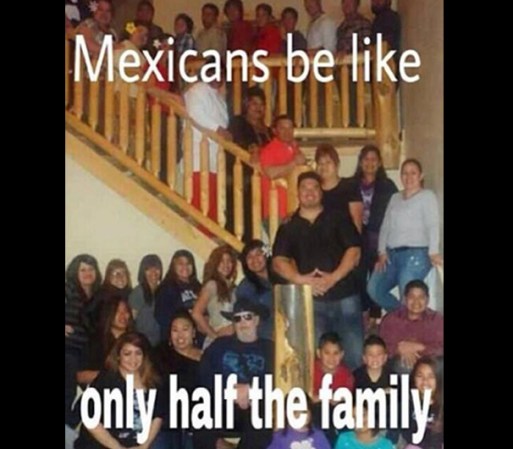 Y es que si los mexicanos se caracterizan por tener una familia grande…