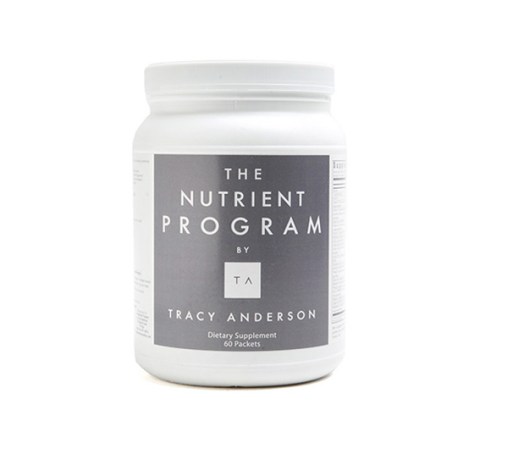 El programa nutricional de Tracy Anderson te proporciona tanto por la mañana como la noche las vitaminas que necesitas para que tu interior trabaje adecuadamente.<br />Disponible en tracyandersonmethod.com , $ 115.