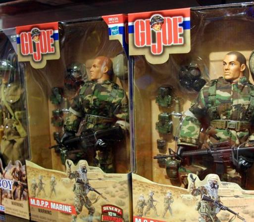 Así mismo, tuvieron gran éxito las figuritas militares GI Joe