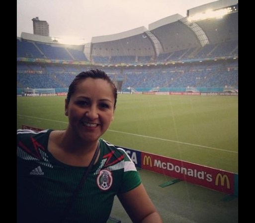 Nuestra reportera Martha Minjárez estuvo dentro del estadio mucho tiempo antes.