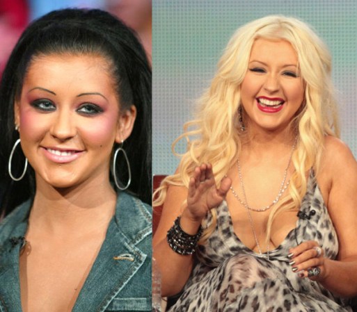 Christina Aguilera de rubia solamente por favor.
