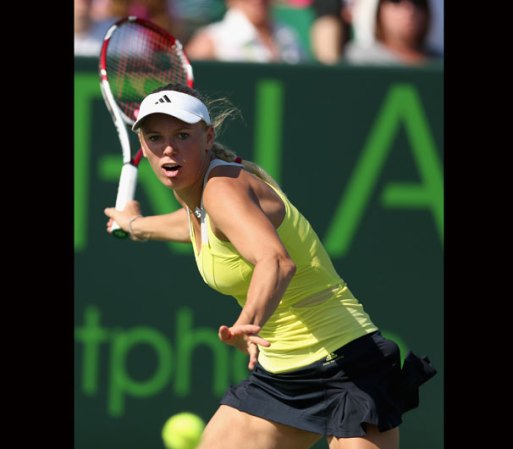 Caroline-Wozniacki, la danesa, fue número 1 del mundo, ahora se ubica en el puesto 11.