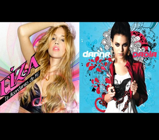 Tremenda guerra se inició en el 2012 entre Eiza González y Danna Paola, ambas con proyectos nuevos y peleando por ser la nueva reina juvenil.