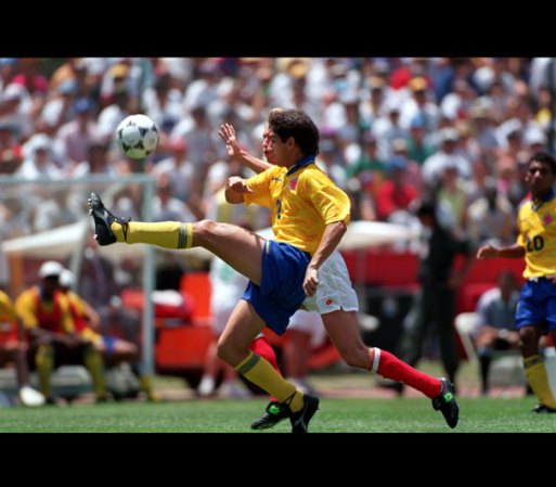 Andrés Escobar, símbolo de la triste aventura colombiana en el Mundial 1994.