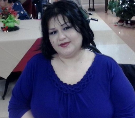Mayra durante el tratamiento médico en diciembre de 2012.
