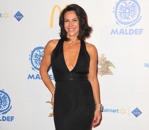 Giselle Fernández fue co-anfitriona del evento de gala en casa de Antonio Banderas a favor del presidente Obama.